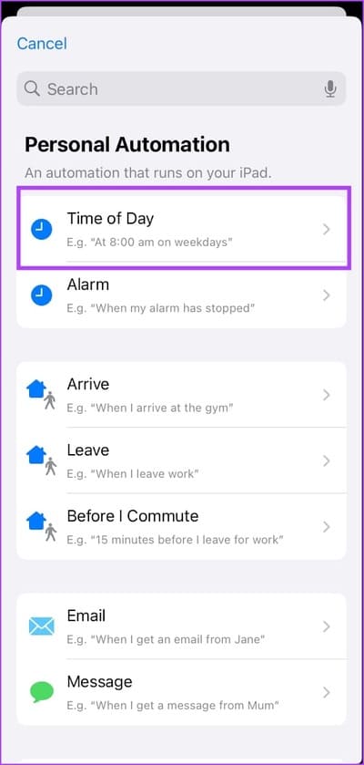 Time-Of-Day-Automation أفضل 10 أفكار للأتمتة Automation على iPhone وكيفية إنشائها