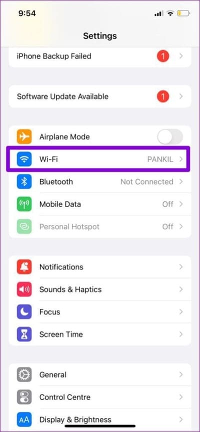 Wi-Fi-Settings-on-iPhone-4-1-474x1024-1 4 إصلاحات لمشكلة عدم اتصال Gmail على Android وiPhone