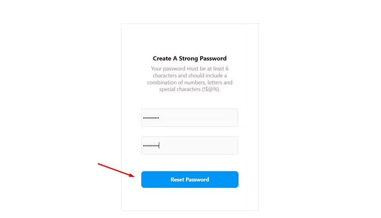 reset-password-option-on-instagram كيفية استعادة كلمة المرور المنسية لحسابك على Instagram