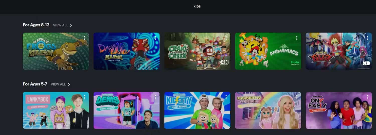 screenshot-of-hulu-kids-programming 5 طرق للحصول على قيمة أموالك من Hulu