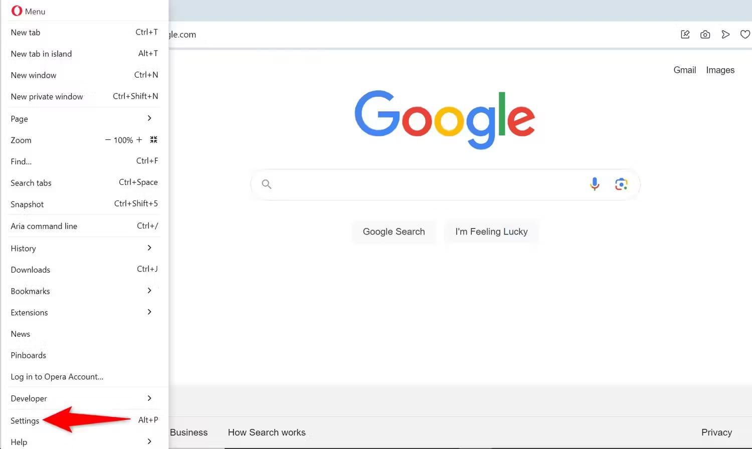 19-opera-desktop-settings طرق تفعيل خاصية عدم التتبع في متصفحات الويب لضمان خصوصيتك