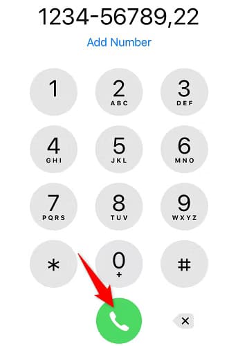 3-iphone-dial-extension طريقة الاتصال برقم داخلي على هواتف iPhone وAndroid بسهولة
