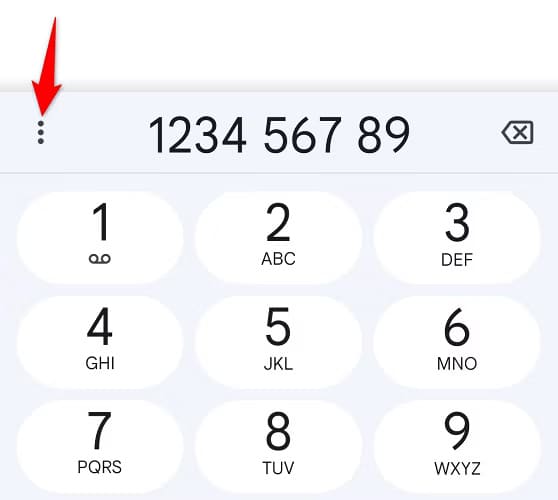 4-android-three-dot-menu طريقة الاتصال برقم داخلي على هواتف iPhone وAndroid بسهولة