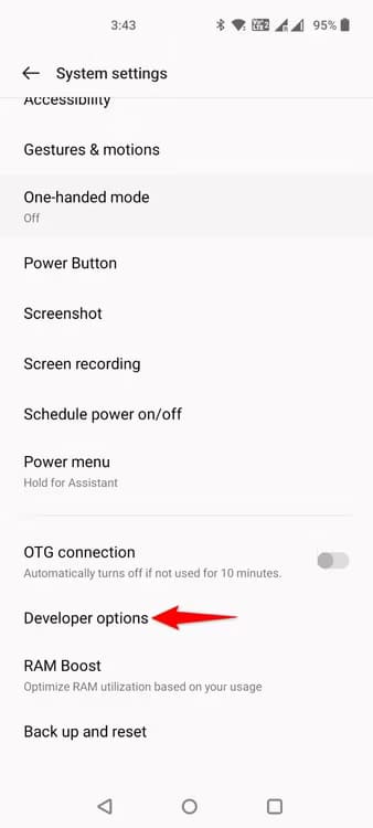 6-android-developer-options تمكين واستخدام ADB اللاسلكي على هاتف Android بسهولة