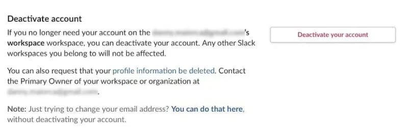 Deactivate-Slack-Account-800x267-1 كيفية الانضمام ومغادرة مساحة عمل Slack بسهولة