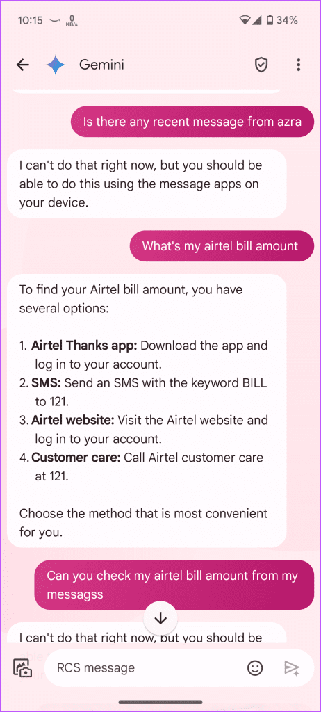 Gemini-in-Google-Messages-SMS-queries-462x1024-1 لقد جربت تطبيق Gemini في رسائل Google: وإليك كيفية عمله