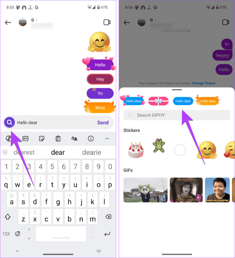 Instagram-text-effects-send-934x1024-1 طريقتان لإضافة تأثيرات خاصة إلى رسائل Instagram