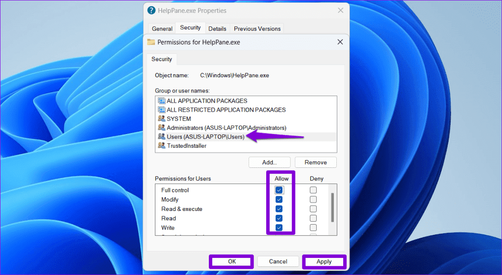 Obtain-Full-Control-Over-the-HelpPane-File-1-1024x562-1 3 إصلاحات لمشكلة "كيفية الحصول على المساعدة في Windows" تظهر باستمرار