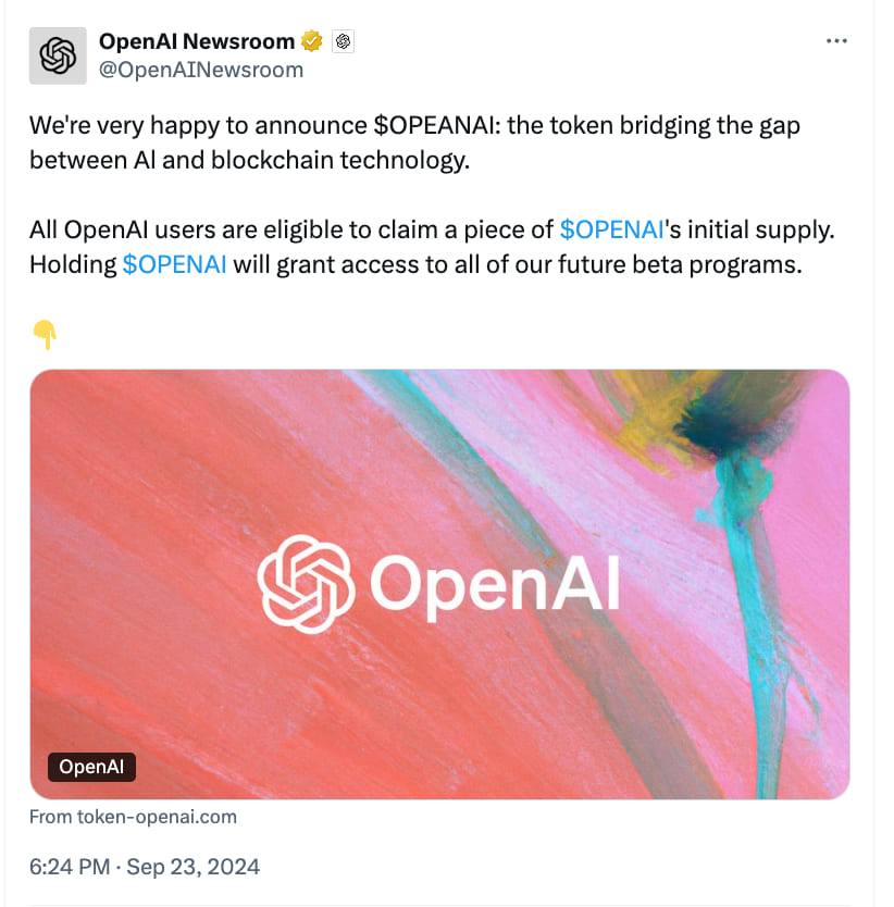 Screenshot-2024-09-23-at-6.25.38PM اختراق حساب الصحفي لشركة OpenAI يكشف عن مخاطر العملات المشفرة