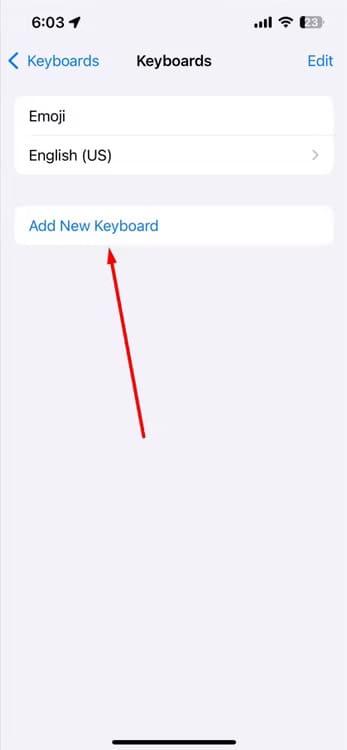 add-new-keyboard-option-in-iphone اكتشف الميزات المخفية في iOS 18 التي ستغير تجربتك