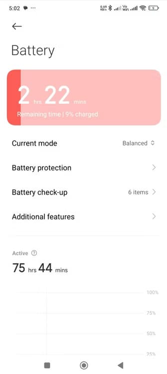 battery-protection-option-in-android-smartphones حقيقة تأثير وضع الطيران على سرعة شحن البطارية