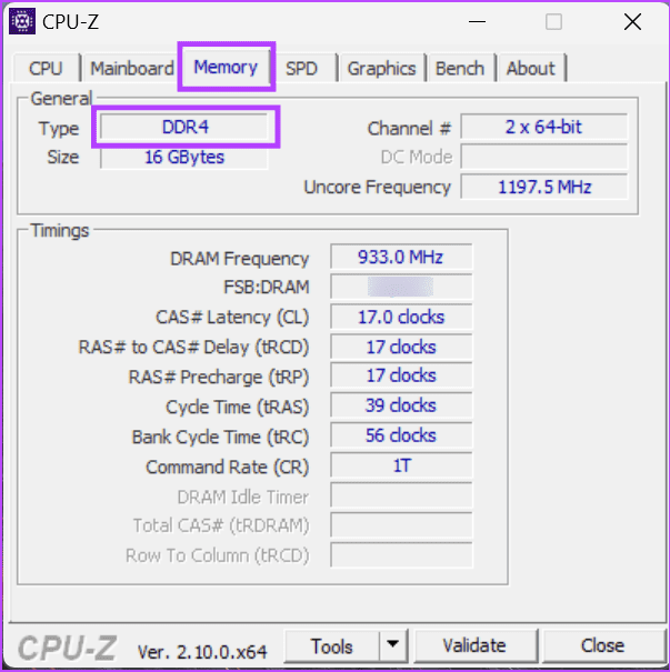 check-RAM-details هل يمكنك ترقية ذاكرة الوصول العشوائي (RAM) على جهاز الكمبيوتر المحمول Windows؟