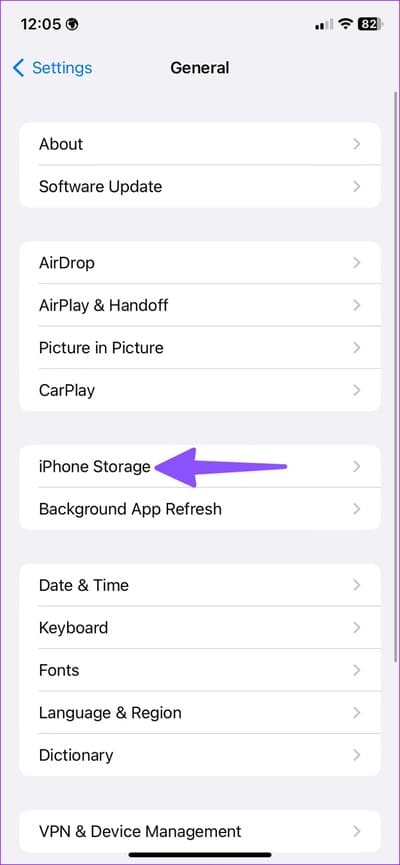 clear-whatsapp-cache-on-iPhone-and-Android-3 إصلاح: خطأ "فشلت المكالمة، المجموعة بها عدد كبير جدًا من المشاركين" على WhatsApp