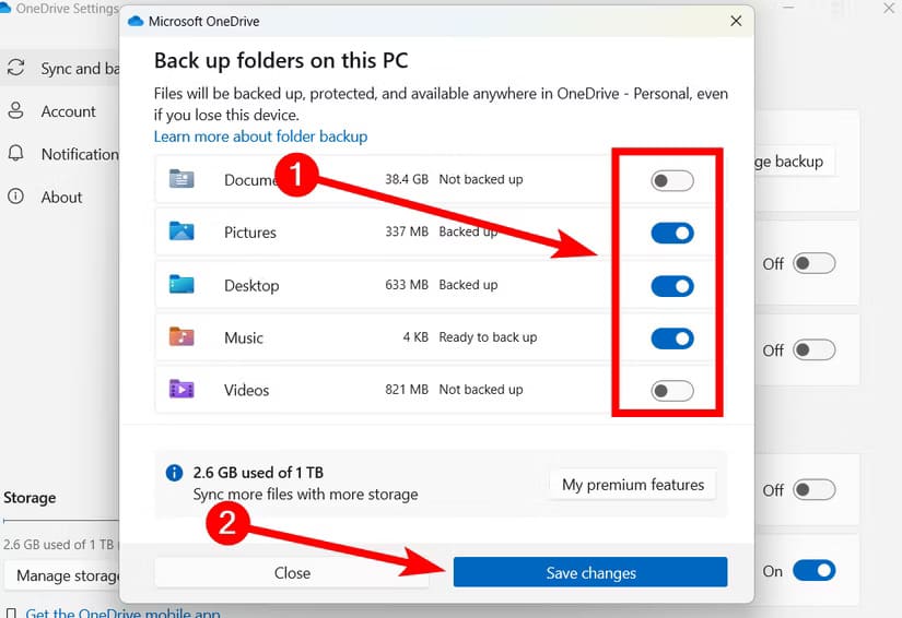 enable-automatic-backup-onedrive-windows ثمانية نصائح أساسية للاستفادة القصوى من OneDrive