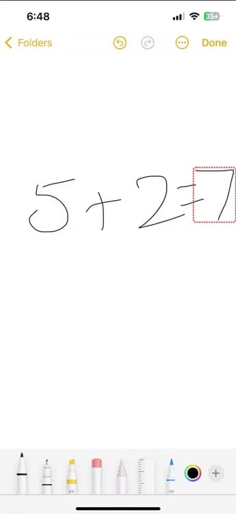 hand-written-equation-in-maths-notes اكتشف الميزات المخفية في iOS 18 التي ستغير تجربتك