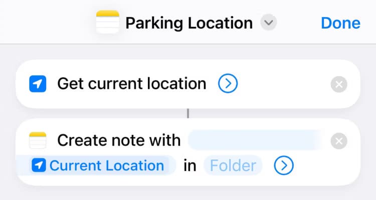 parking-location-iphone-shortcut أفضل اختصارات زر الإجراء على iPhone لتحسين استخدامك اليومي