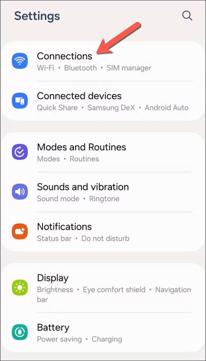 samsung-open-connections أفضل الطرق لتعزيز اتصال Wi-Fi على هواتف Samsung Galaxy