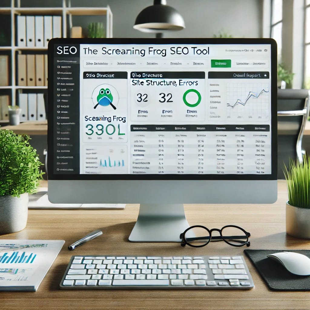 شرح-طريقة-عمل-screamingfrog-displays-SEO-data-such-as- كيفية استخدام Screaming Frog لتحليل وتحسين أداء موقعك الإلكتروني