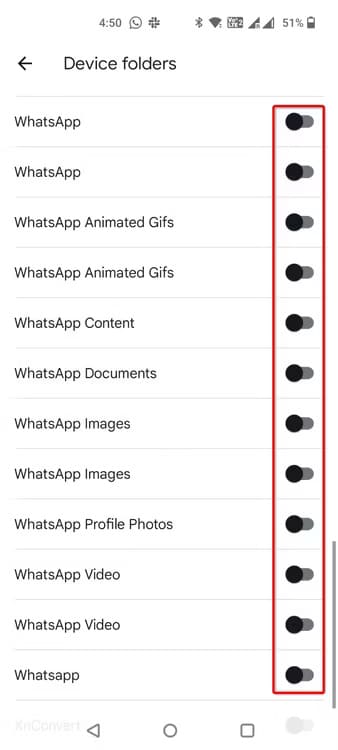 10-google-photos-folder-list أسهل طريقة لحفظ الصور والفيديوهات على Google Photos من هاتف Android