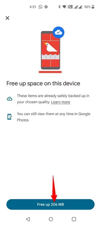12-google-photos-reclaim-space أسهل طريقة لحفظ الصور والفيديوهات على Google Photos من هاتف Android