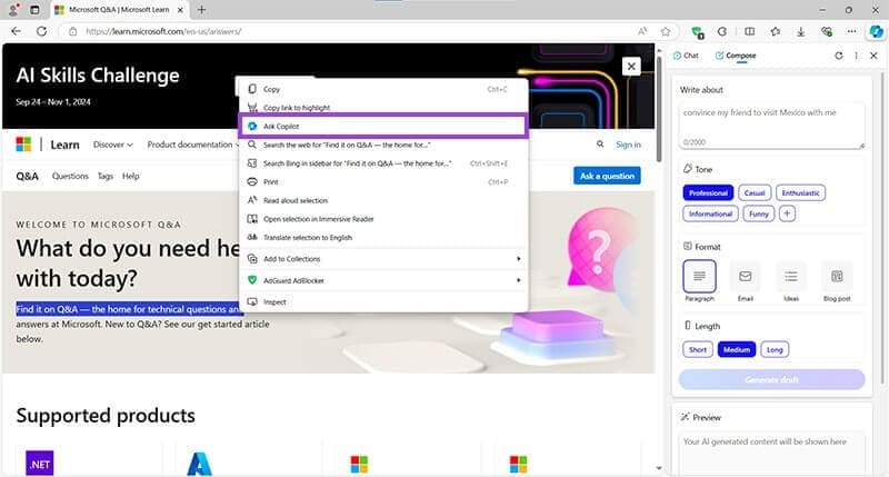 How-to-Use-Copilot-in-Edge-Browser-1 اكتشف ميزات Copilot في Microsoft Edge