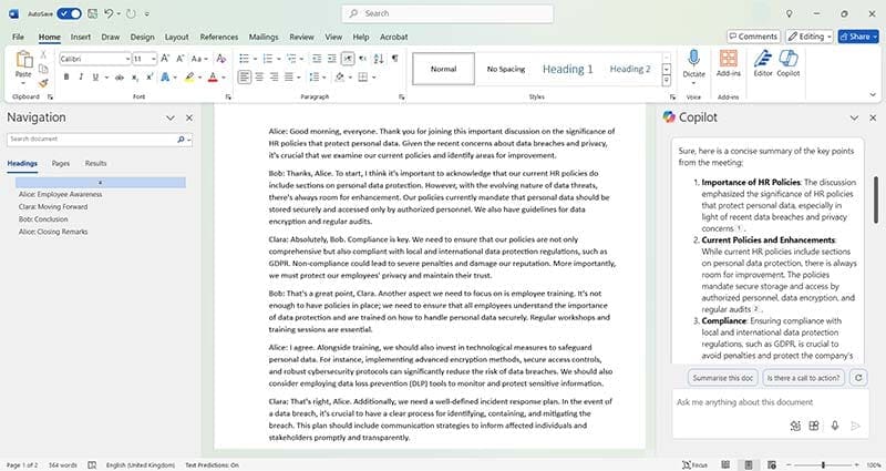 How-to-Use-Copilot-to-Summarize-a-Meeting-in-Microsoft-Word-5 أفضل طريقة لتلخيص الاجتماعات باستخدام Copilot