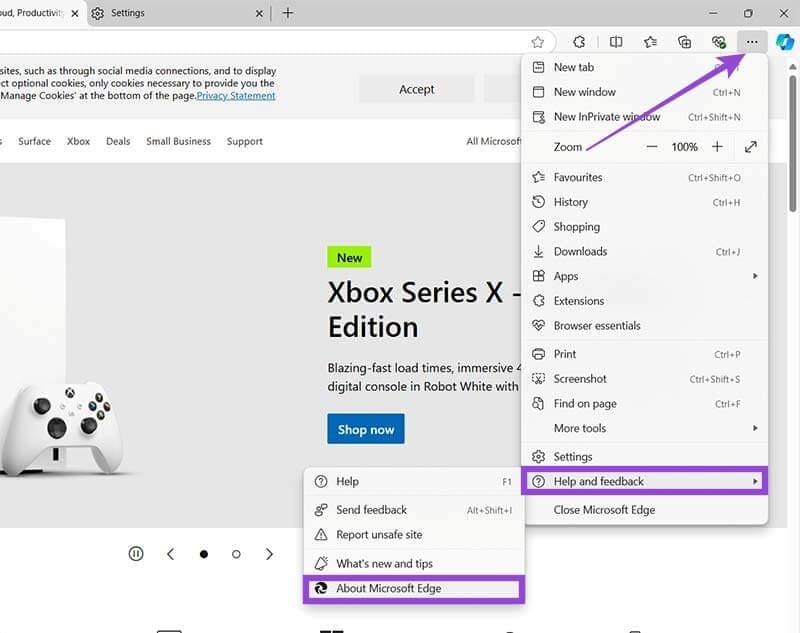Update-Your-Browser-1 أفضل الحلول لإصلاح مشكلة الاتصال في Microsoft Edge