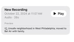 an-audio-recording-saved-in-a-note-in-the-notes-app-on-iphone أبرز الميزات الجديدة في تطبيق Notes على iOS 18