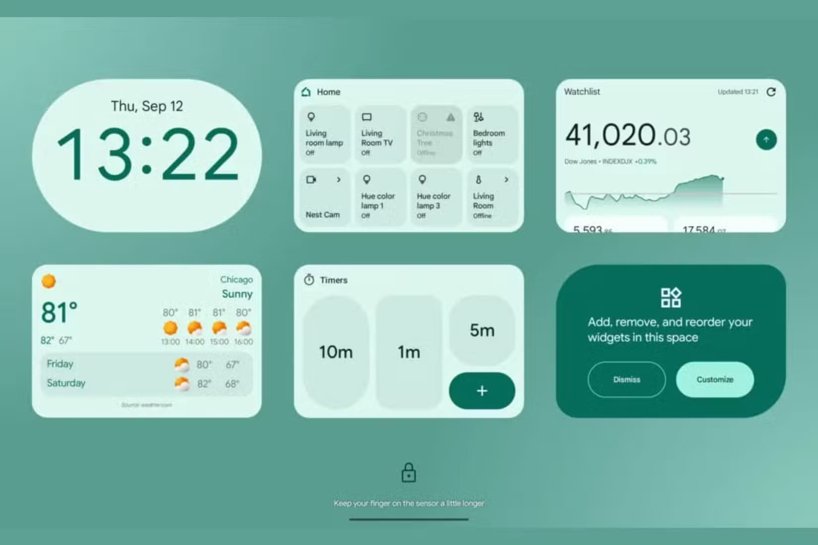 android-lock-screen-widgets أبرز الميزات المنتظرة في تحديث Android 16 القادم