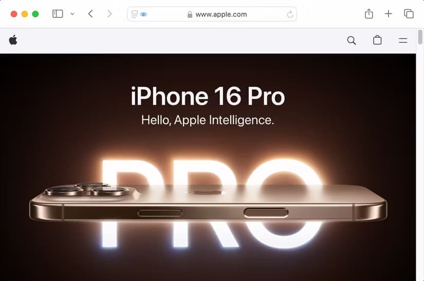 apple-promo-banner-hidden كيفية استخدام ميزة Distraction Control في Safari لتنظيف صفحات الويب المزدحمة على Mac