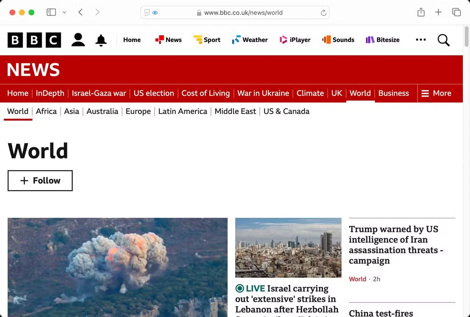 bbc-news-cookie-banner-hidden كيفية استخدام ميزة Distraction Control في Safari لتنظيف صفحات الويب المزدحمة على Mac