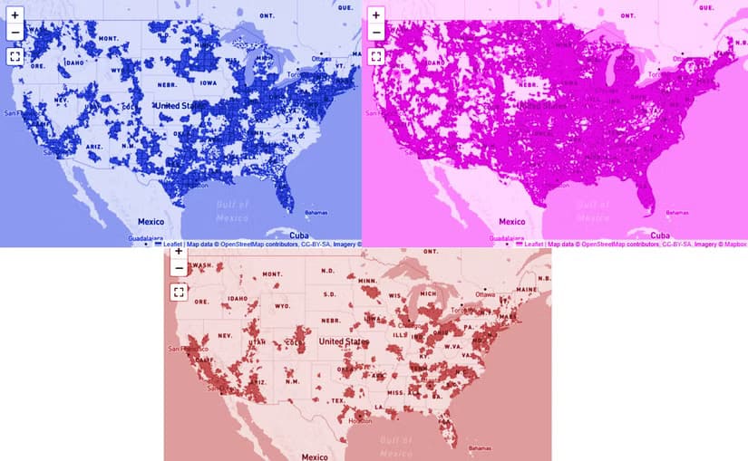 coverage-maps-5g أسباب بطء اتصال 5G وكيفية تحسين السرعة