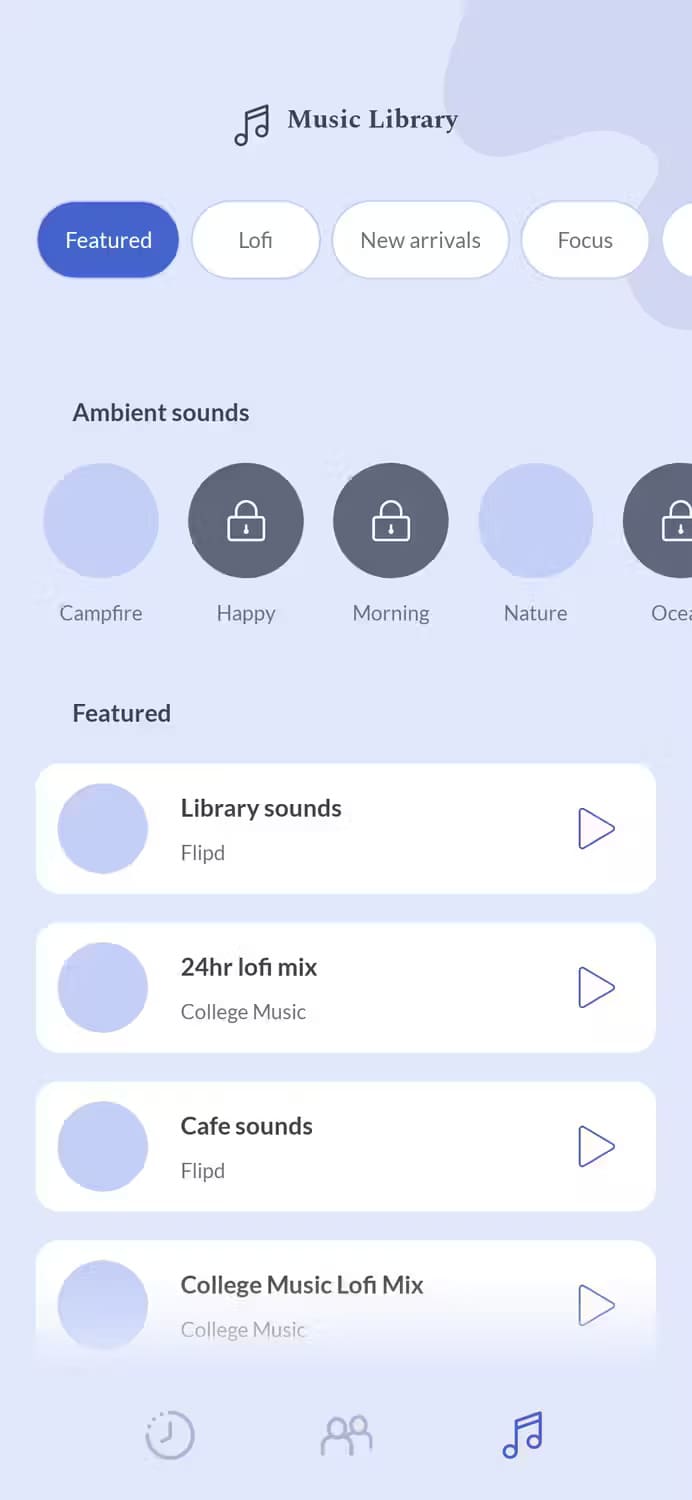 flipd-app-screen-1 تطبيقات أندرويد الضرورية لدعم رحلة التخلص من السموم الرقمية