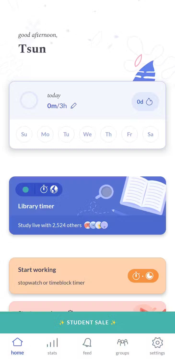 flipd-app-screen-4 تطبيقات أندرويد الضرورية لدعم رحلة التخلص من السموم الرقمية