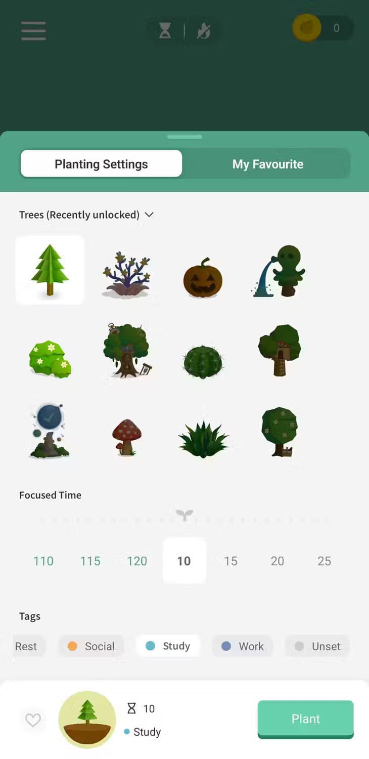 forest-app-screen-3 تطبيقات أندرويد الضرورية لدعم رحلة التخلص من السموم الرقمية