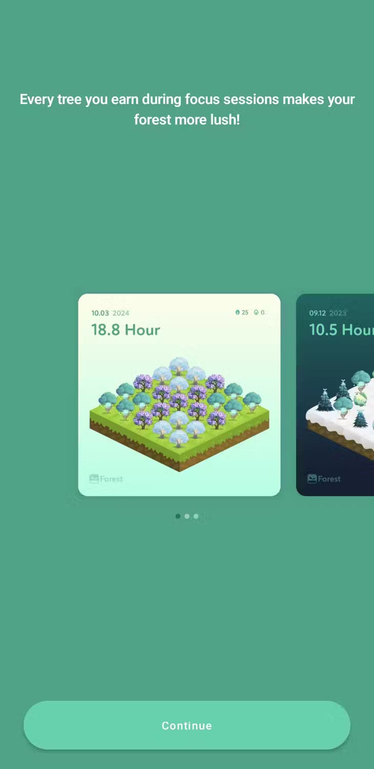 forest-app-screen-5 تطبيقات أندرويد الضرورية لدعم رحلة التخلص من السموم الرقمية