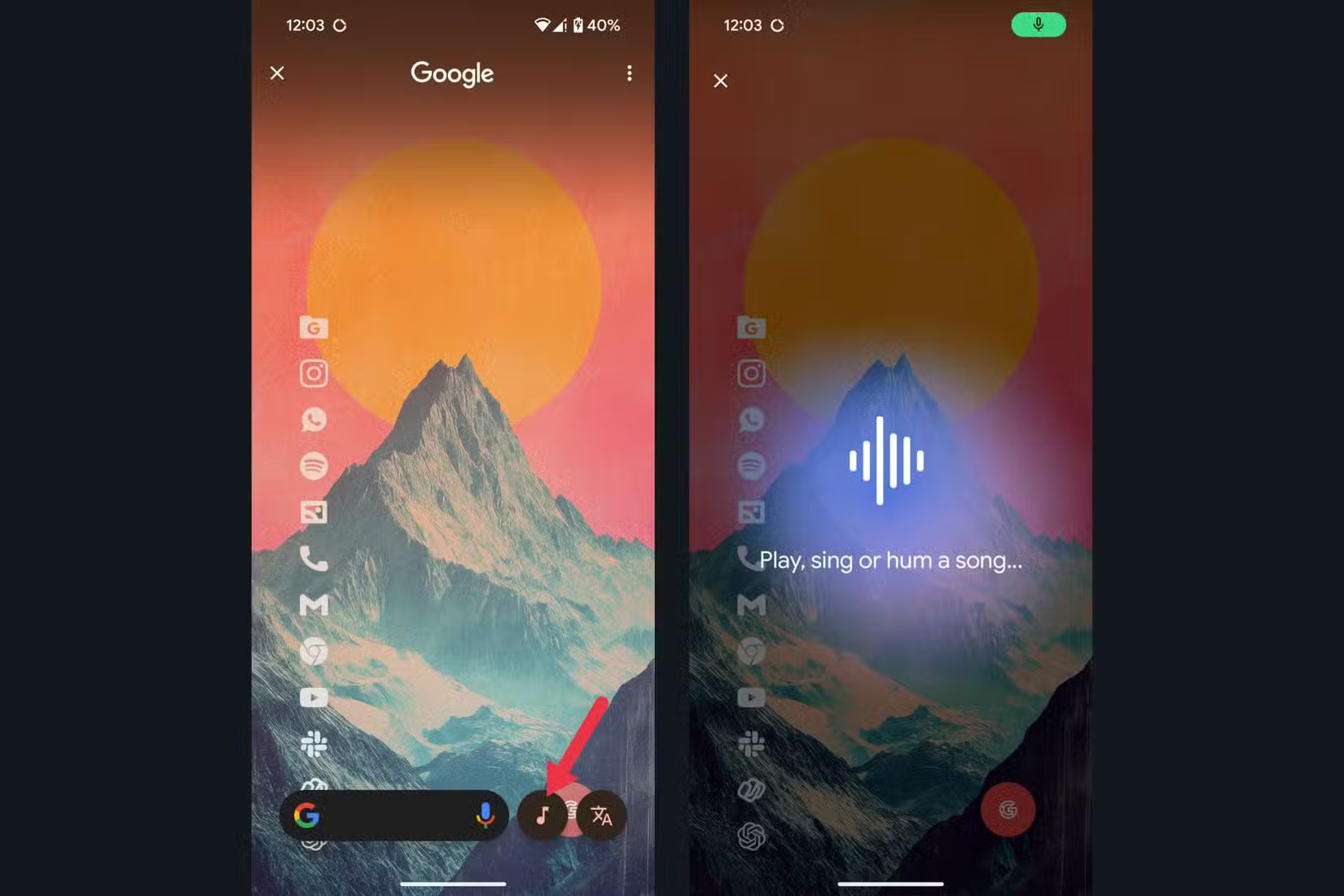 google-s-circle-to-search-for-song-identification 7 طرق لتحديد الأغاني على Android بسهولة