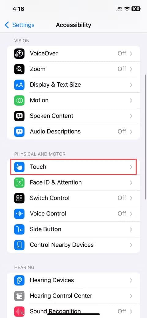 img_0444-1 طرق لتشغيل وإيقاف الوضع الصامت على iPhone بدون استخدام المفتاح