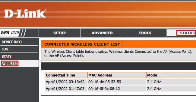 img_547a23da0322d طرق بسيطة لمعرفة الأجهزة المتصلة بشبكة Wi-Fi الخاصة بك