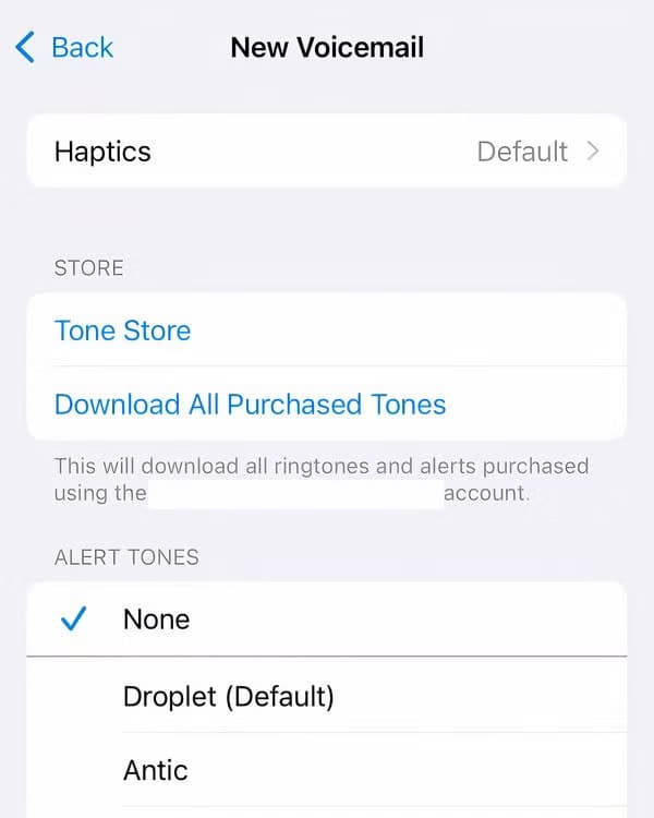 iphone-voicemail-sound-option-menu دليل سريع لإعداد البريد الصوتي على iPhone بخطوات بسيطة