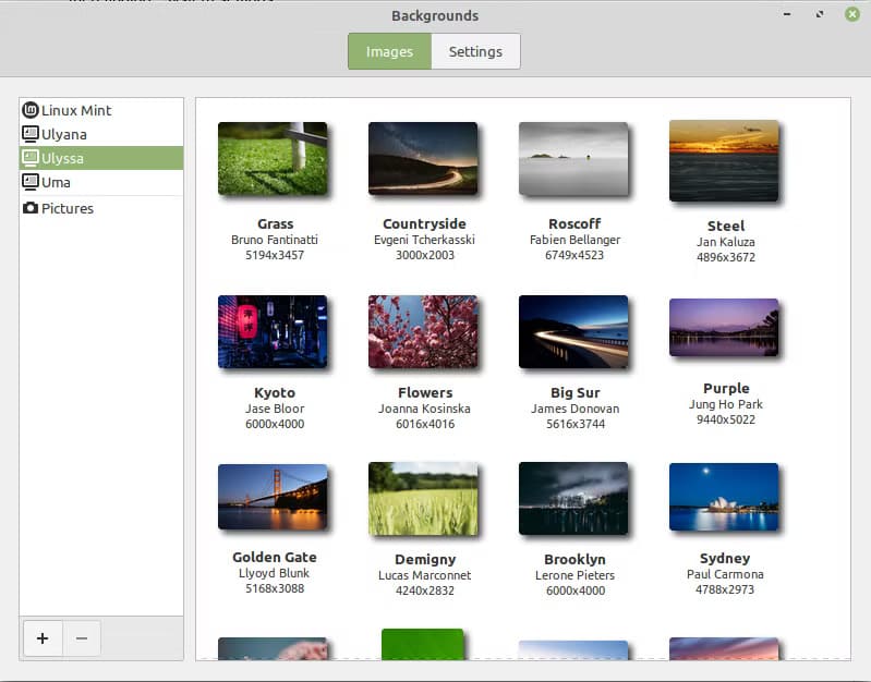 linux-mint-add-background-folder ستة تغييرات تجعل سطح مكتب Linux Mint Cinnamon يتألق بلمسة خاصة