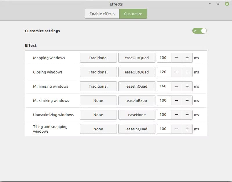 linux-mint-customize-effects ستة تغييرات تجعل سطح مكتب Linux Mint Cinnamon يتألق بلمسة خاصة