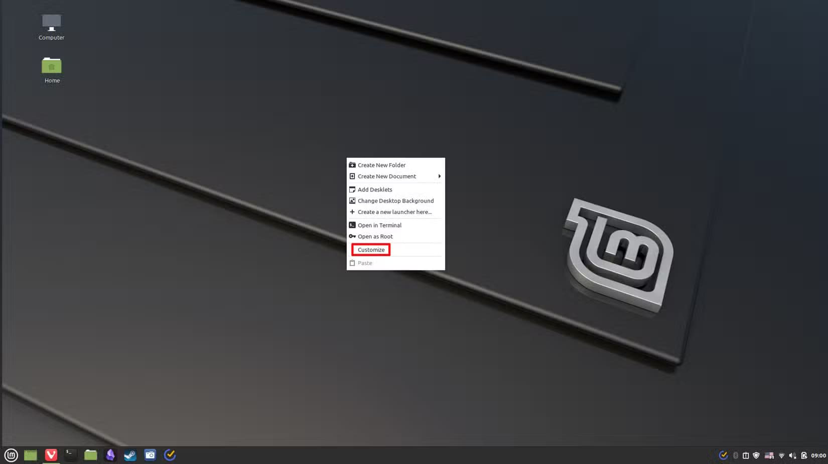 linux-mint-customize ستة تغييرات تجعل سطح مكتب Linux Mint Cinnamon يتألق بلمسة خاصة