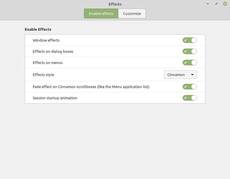 linux-mint-effects ستة تغييرات تجعل سطح مكتب Linux Mint Cinnamon يتألق بلمسة خاصة