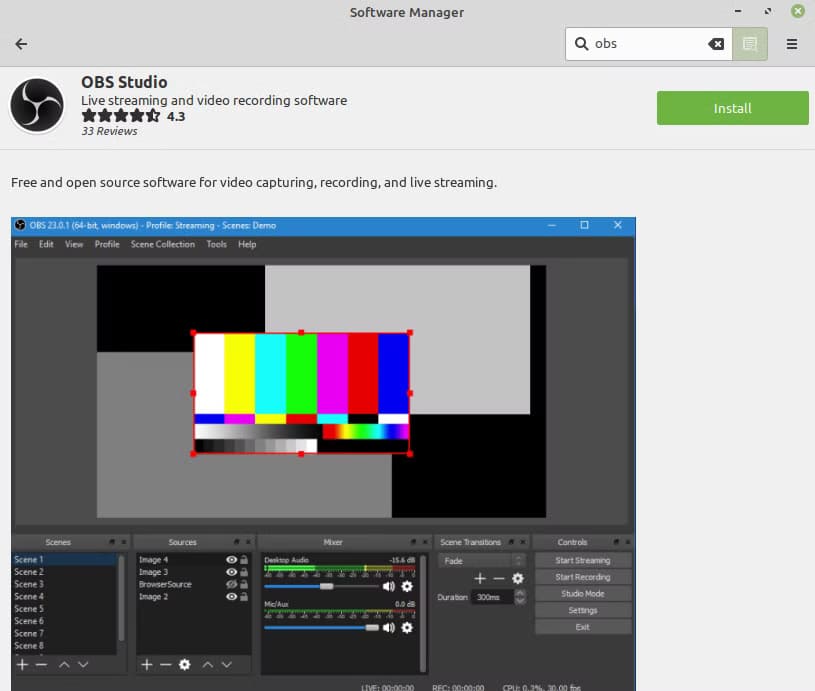 linux-mint-install-obs-button خطوات بسيطة لتثبيت OBS Studio على نظام Linux
