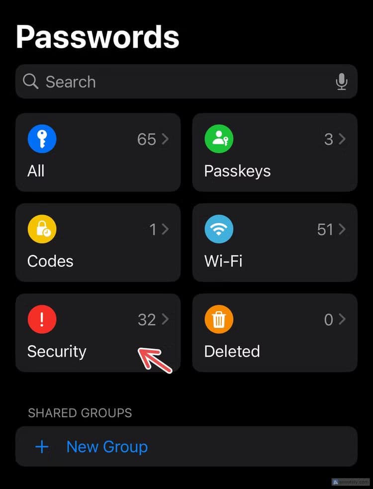 page_1-3 دليل استخدام كلمات مرور Apple لأجهزة iPhone وiPad وMac لحماية بياناتك