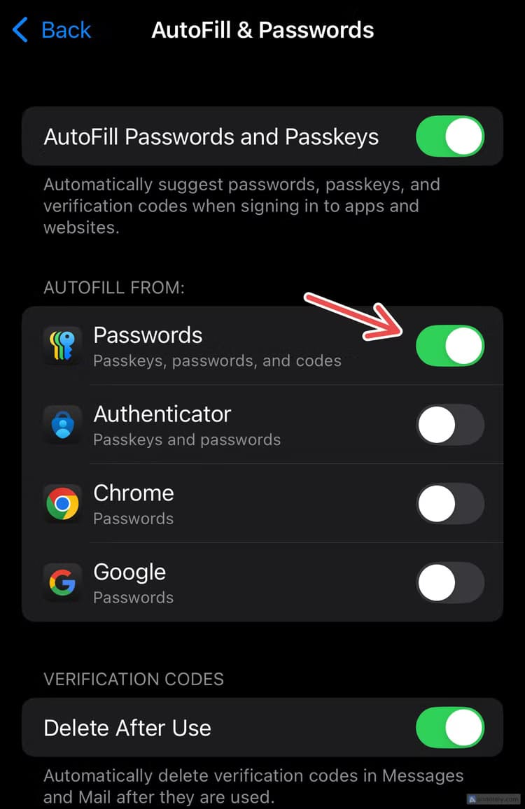 page_5-2-1 دليل استخدام كلمات مرور Apple لأجهزة iPhone وiPad وMac لحماية بياناتك
