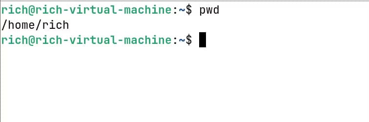 print-working-directory اكتشف أسرار سطر أوامر linux: نصائح وحيل لتسريع عملك