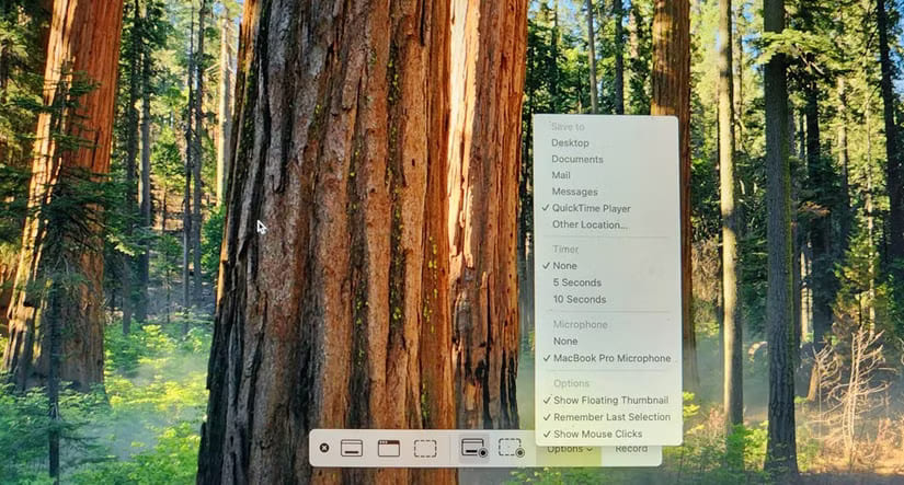 quicktime-player-options-menu أسهل طرق لتسجيل شاشة أجهزتك على Windows وMac وLinux وAndroid وiPhone