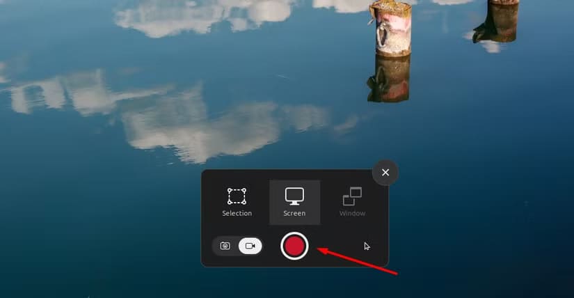 record-button-in-ubuntu-screen-recorder أسهل طرق لتسجيل شاشة أجهزتك على Windows وMac وLinux وAndroid وiPhone
